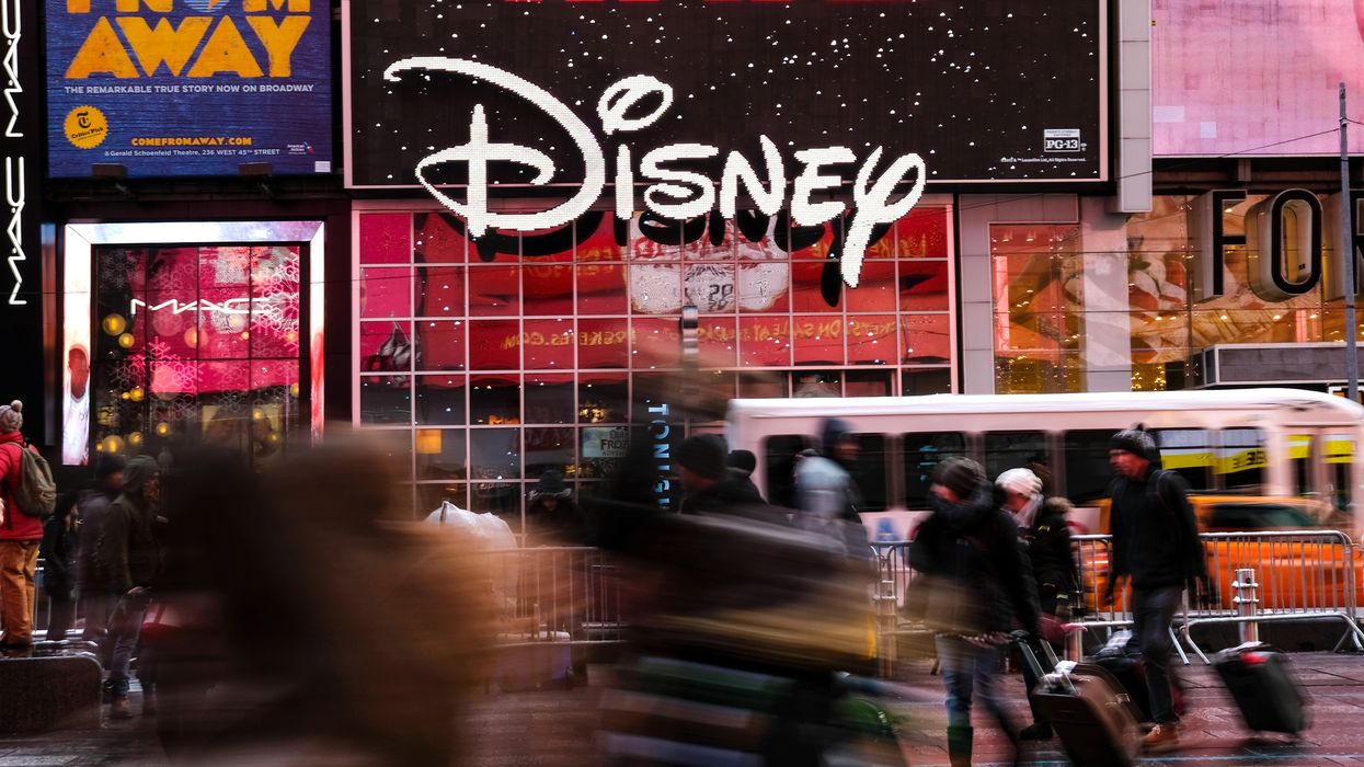 The Disney logo is displayed outside the Disney Store