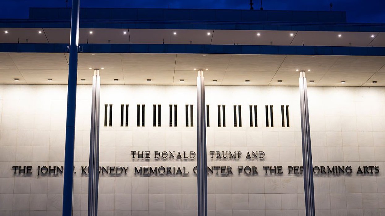 The Donald Trump and the John F Kennedy Memorial Center for the Performing Arts