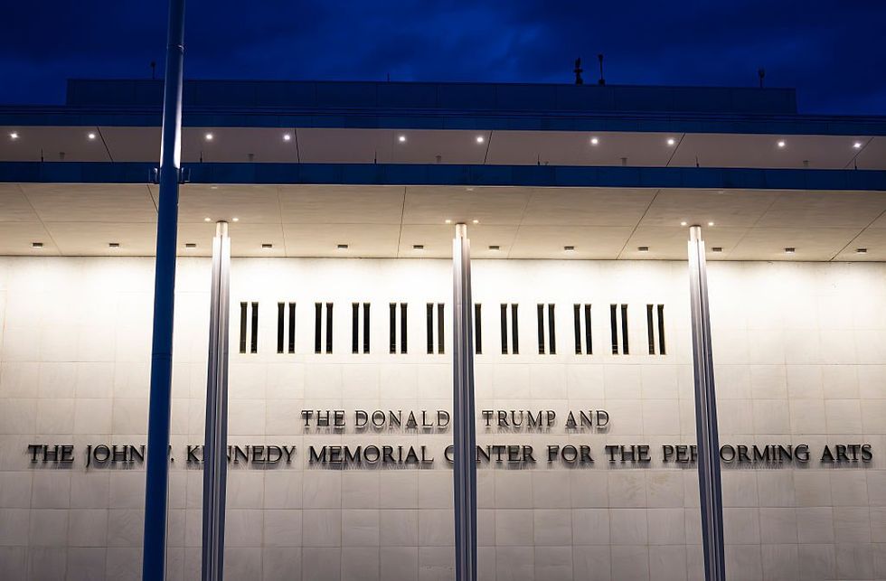 The Donald Trump and the John F Kennedy Memorial Center for the Performing Arts