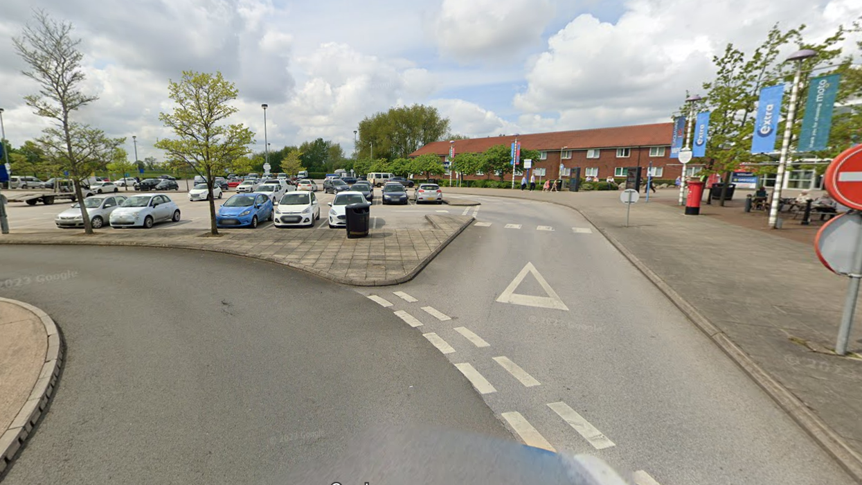 The Doncaster North service station along the M18