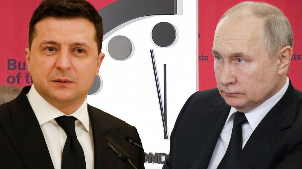The Doomsday Clock is set for an update after Vladimir Putin sparked fears of nuclear annihilation.