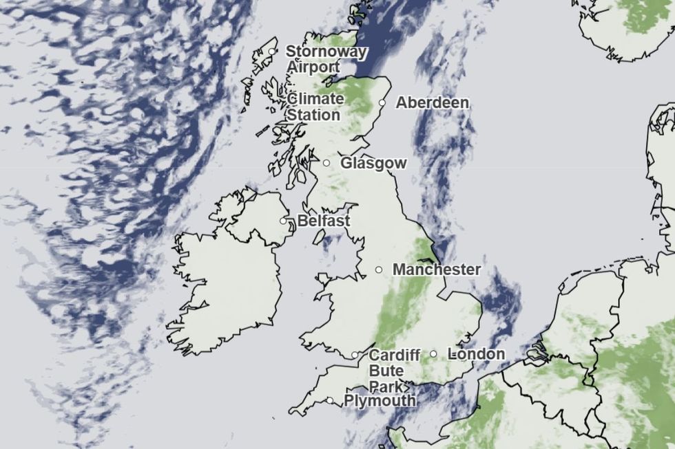 The dreary outlook is being driven by high pressure building over the UK as temperatures after winter lift