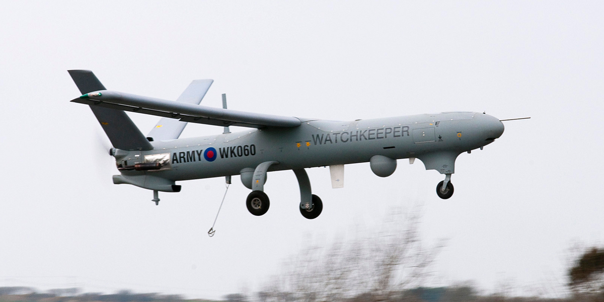 NextImg:Britain's spy drones branded 'unmitigated disaster' as they 'can't fly in poor weather'
