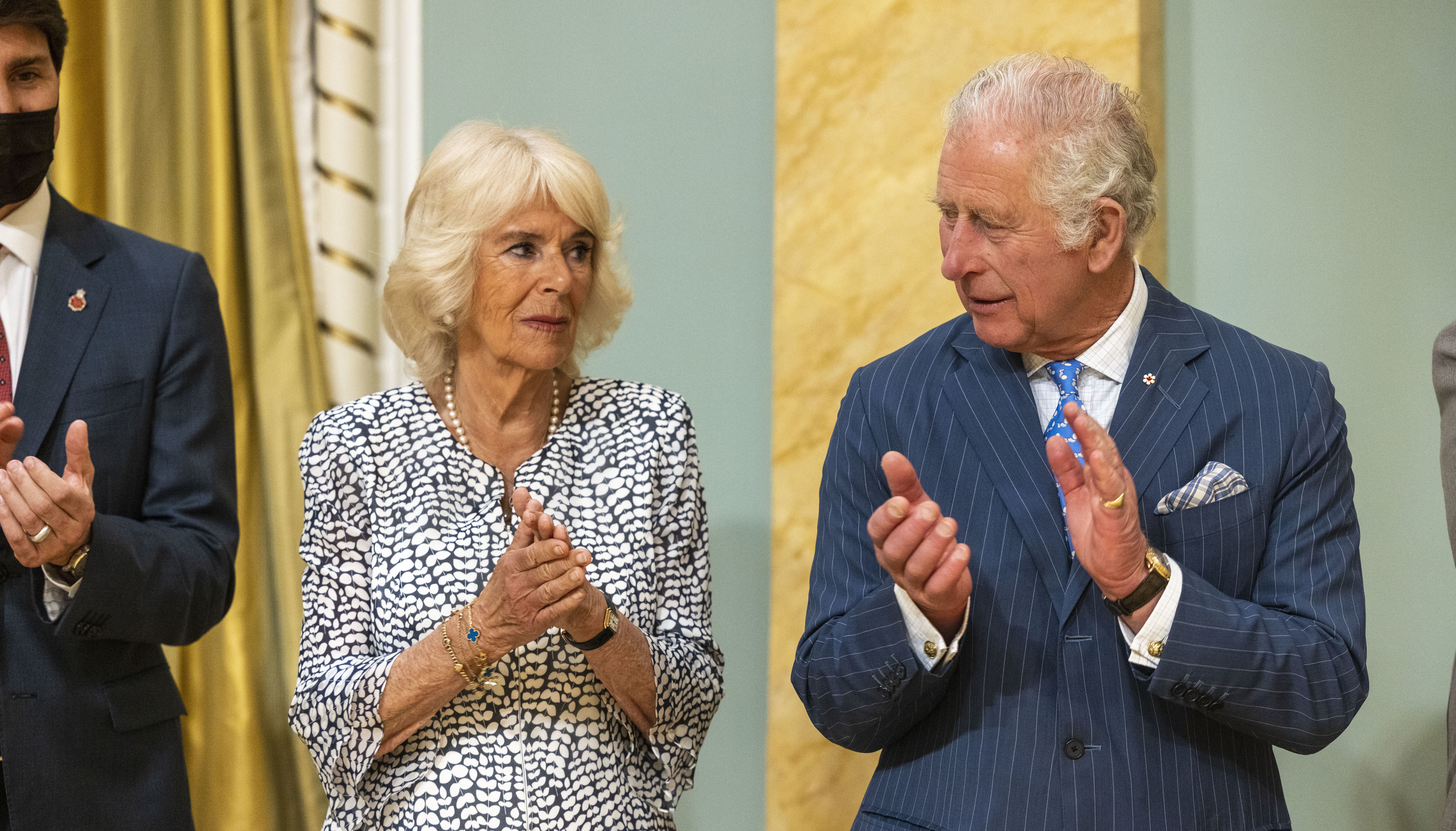 The Duchess of Cornwall and the Prince of Wales