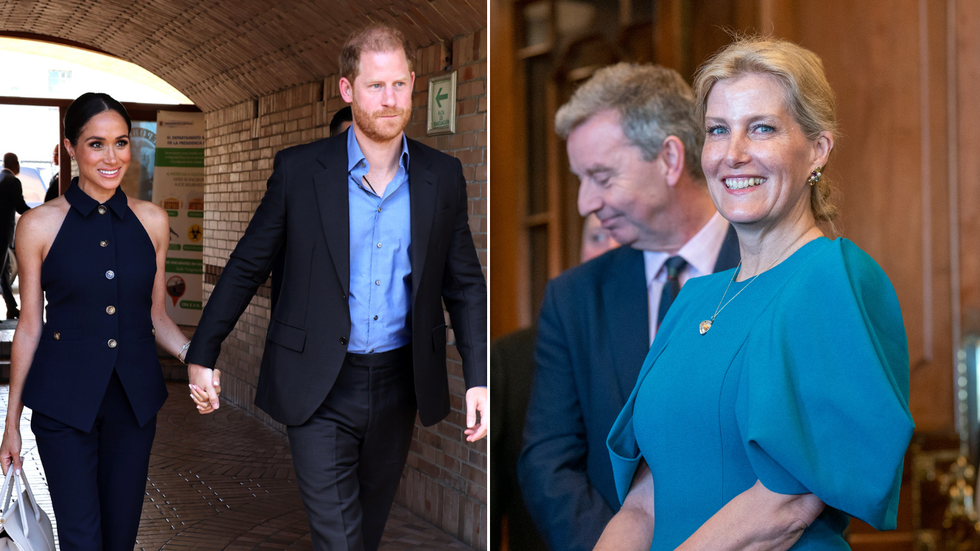 The Duchess of Edinburgh and the Duke and Duchess of Suxxes