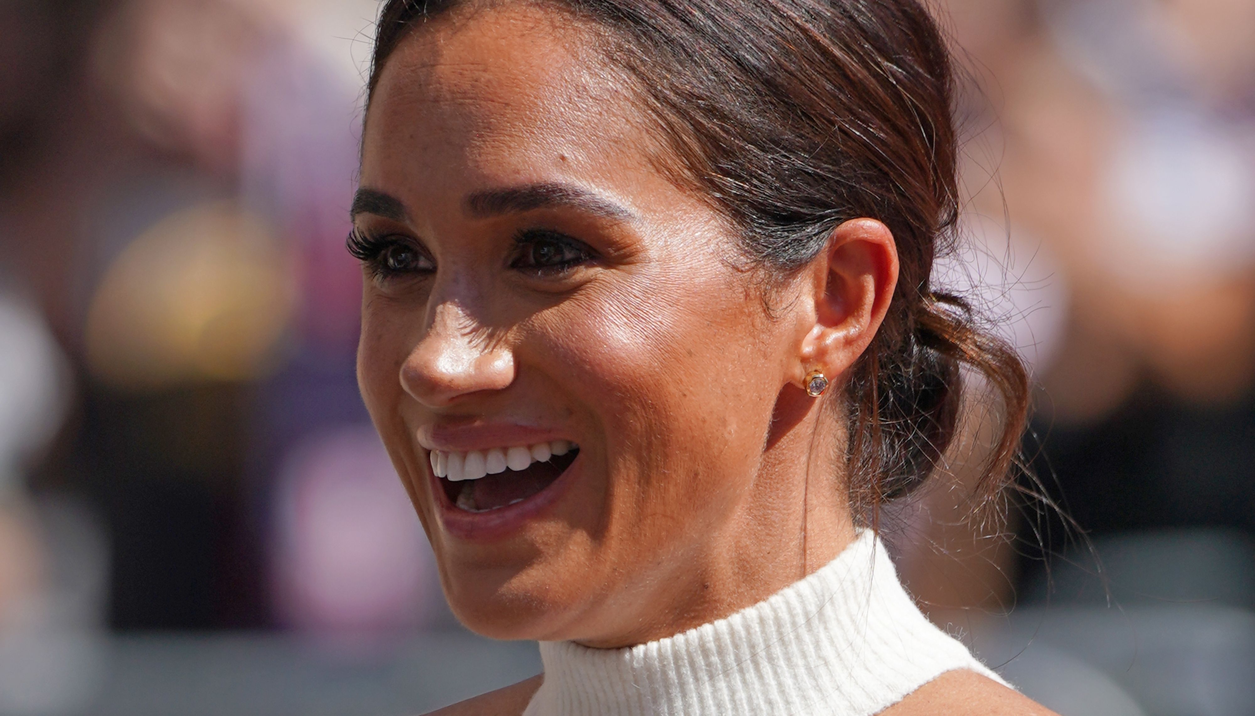 The Duchess of Sussex arrives at City Hall in Dusseldorf, Germany for the Invictus Games Dusseldorf 2023 One Year to Go event. Picture date: Tuesday September 6, 2022.