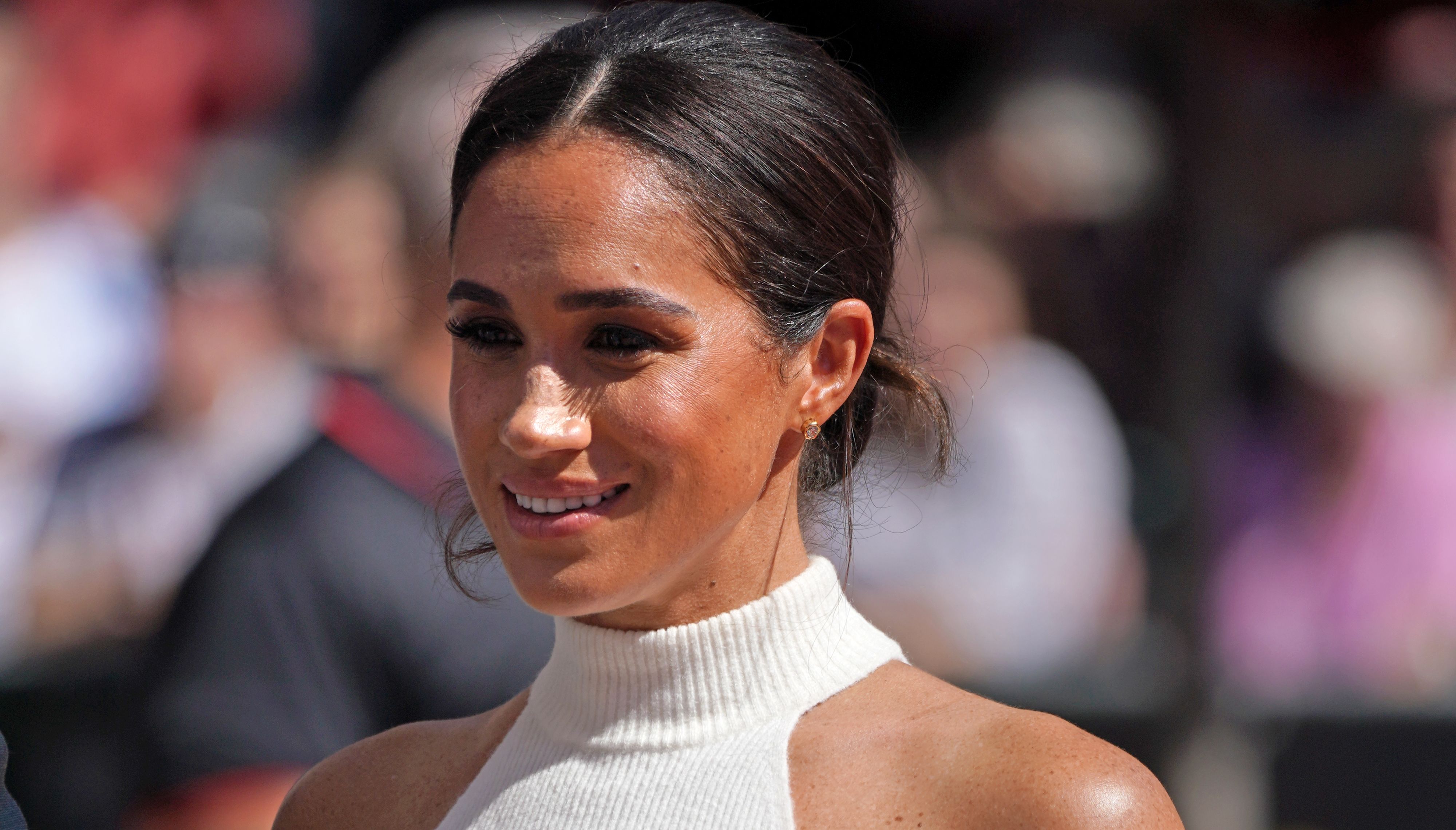 The Duchess of Sussex arrives at City Hall in Dusseldorf, Germany for the Invictus Games Dusseldorf 2023 One Year to Go event. Picture date: Tuesday September 6, 2022.