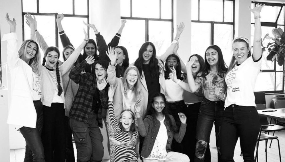 The Duchess of Sussex's visit coincided with the project's third birthday