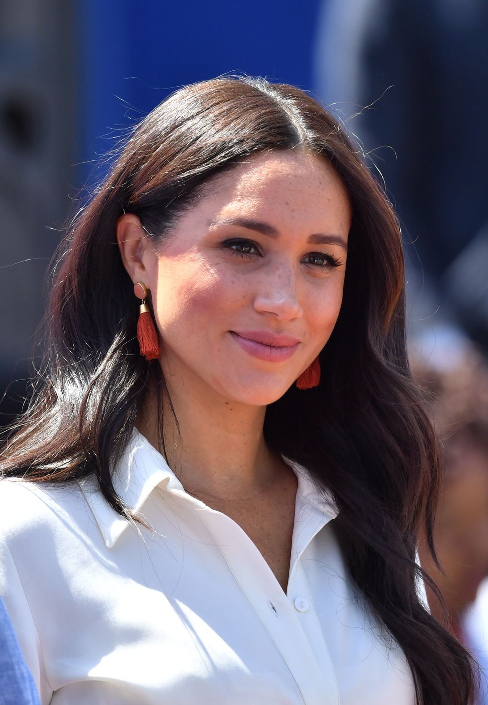 The Duchess of Sussex said she aimed to show 'another side of masculinity' in The Bench