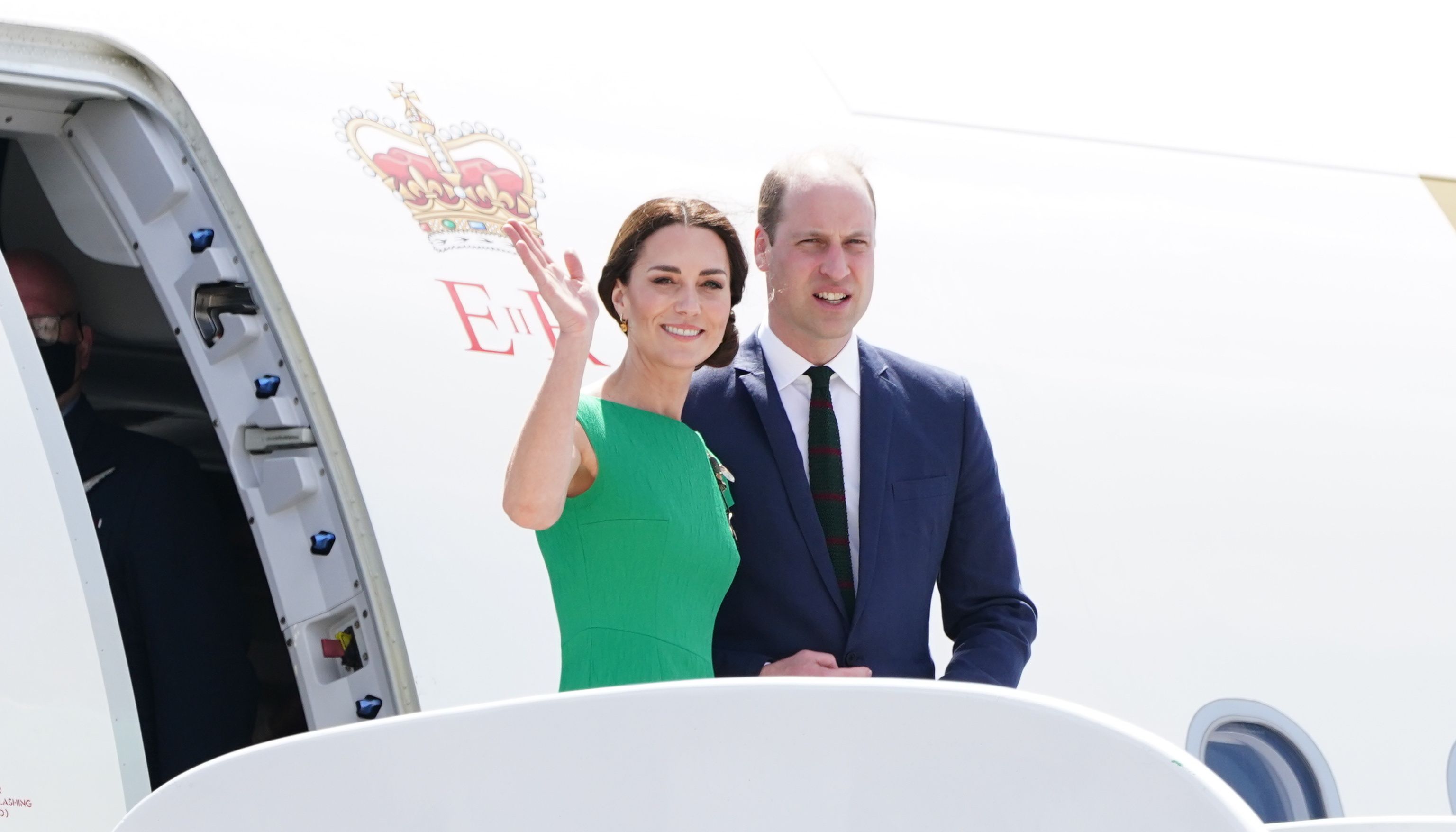 The Duke and Duchess of Cambridge left Jamaica on Thursday