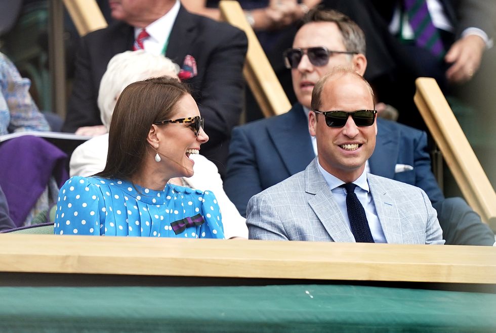 The Duke and Duchess of Cambridge make their maiden appearance at this year's Championships.
