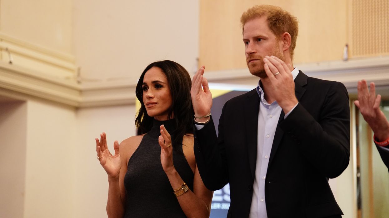 The Duke and Duchess of Sussex at the IG25 and Team Canada Reception at the Hilton Hotel during the Invictus Games in Dusseldorf, Germany