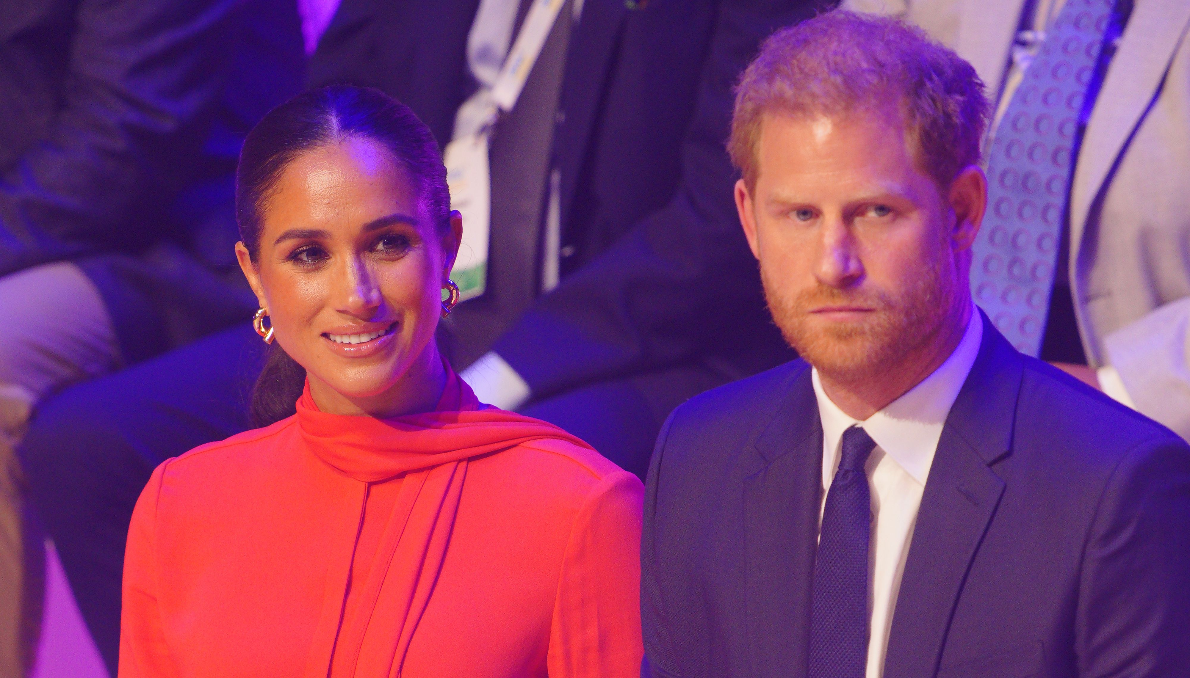 The Duke and Duchess of Sussex attend the One Young World 2022 Manchester Summit at Bridgewater Hall, Manchester, during their visit to the UK. Picture date: Monday September 5, 2022.