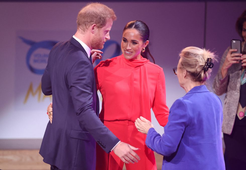 The Duke and Duchess of Sussex in Manchester