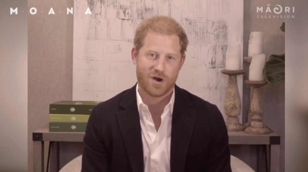 The Duke of Sussex introduced his new project in his California-based study.