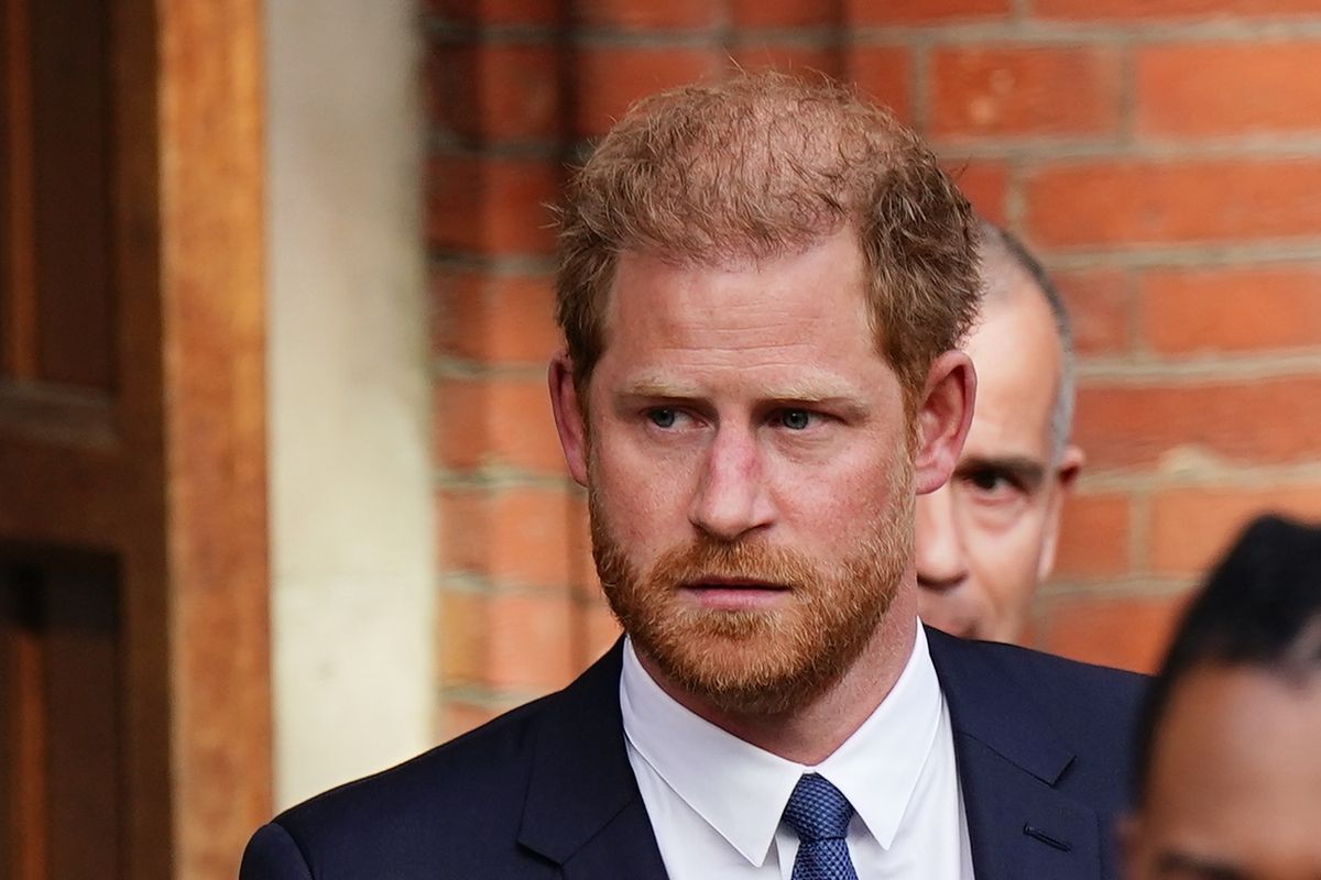 The Duke of Sussex leaves the Royal Courts Of Justice