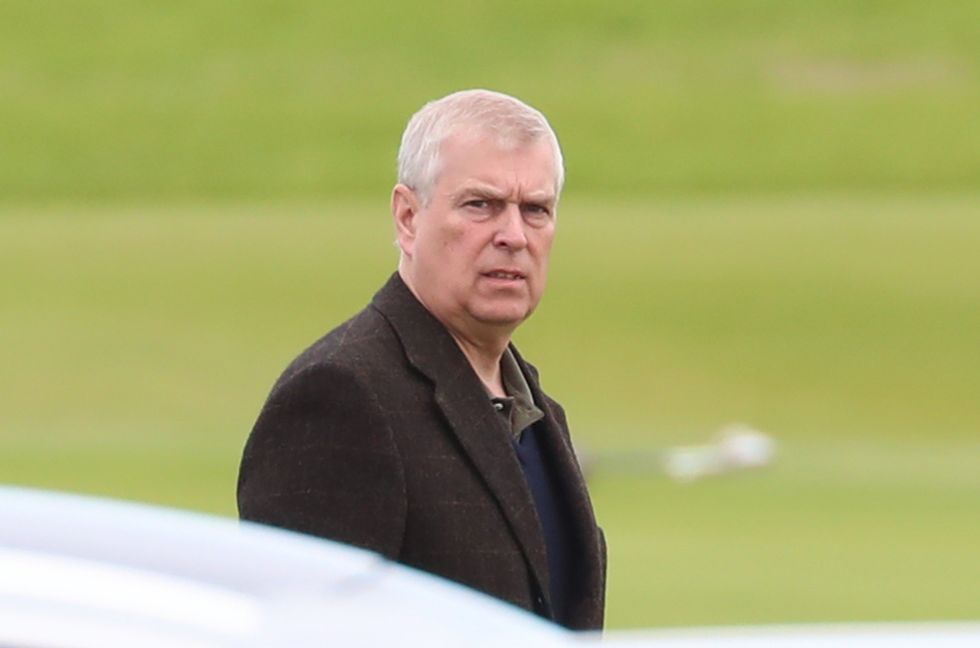 The Duke of York attends The Duke of York Young Champions Trophy at the Royal Portrush Golf Club in County Antrim.