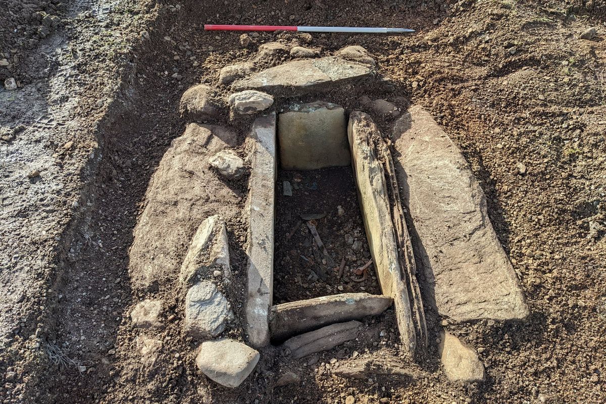 The Early Bronze Age cist at Rhubodach, Bute