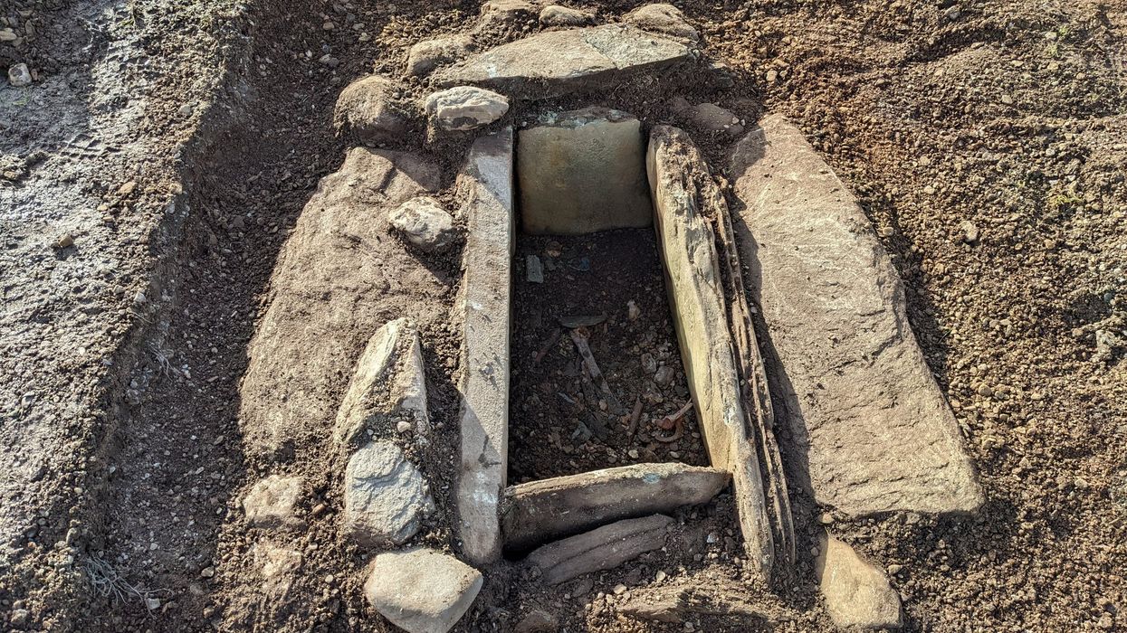 The Early Bronze Age cist at Rhubodach, Bute