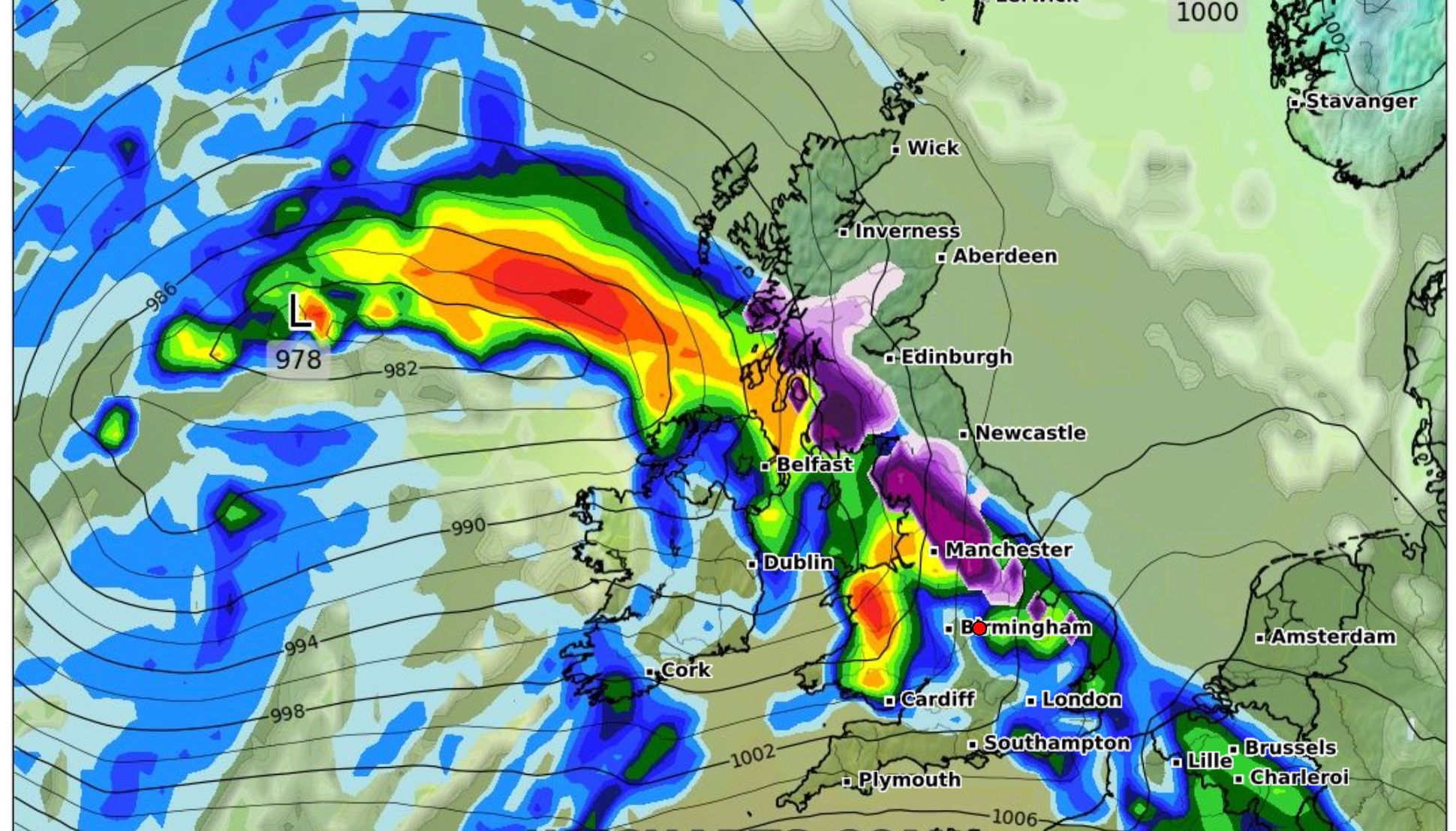 The effects of the jet stream continue to cause erratic weather for the first half of January