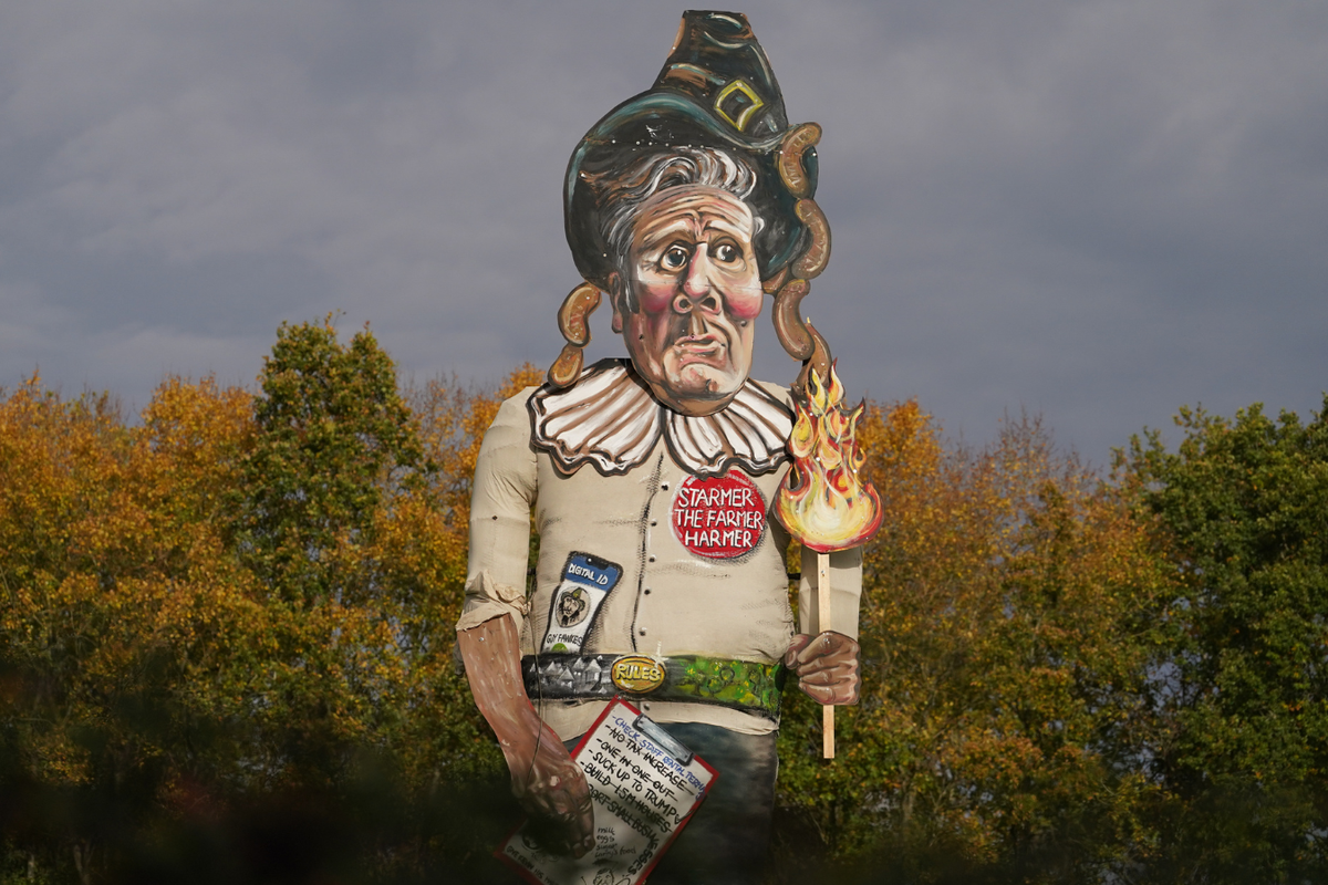 The effigy of Sir Keir Starmer will be burnt