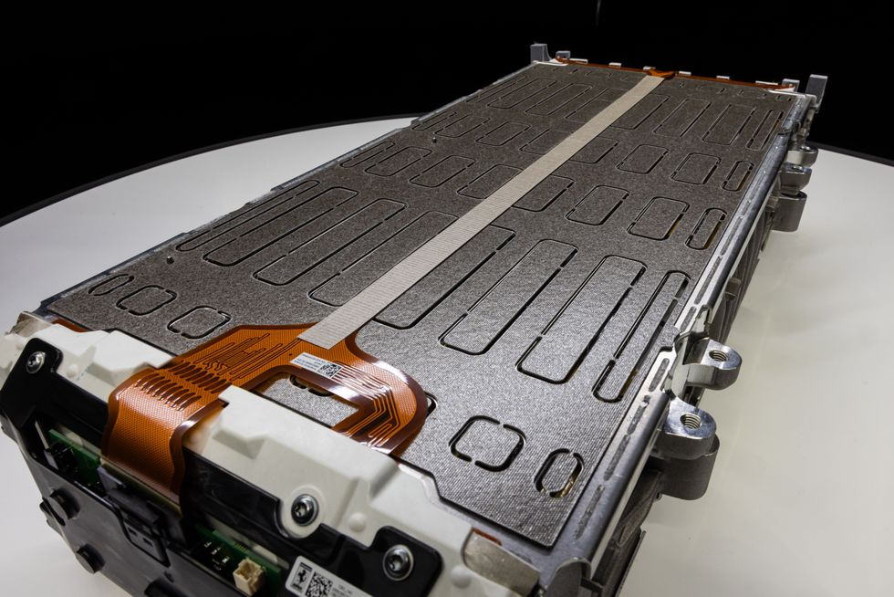 The electric battery for the Ferrari Elettrica