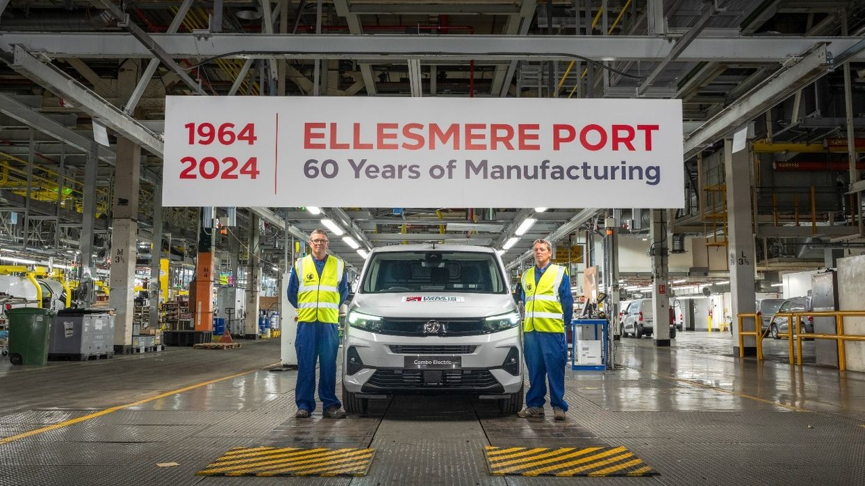 The Ellesmere Port Vauxhall factory