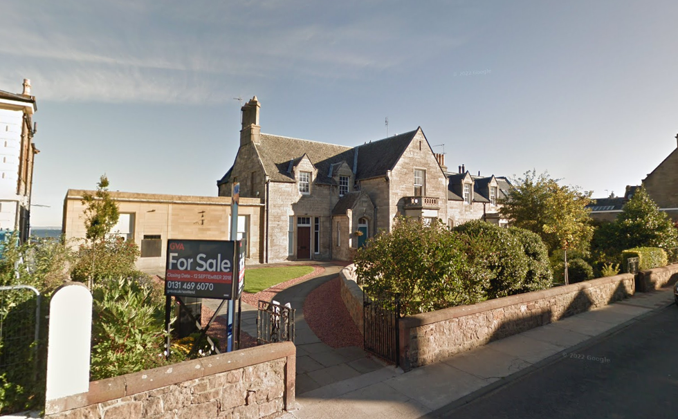 The empty RBS building in 2018, shortly before the Sharps bought it