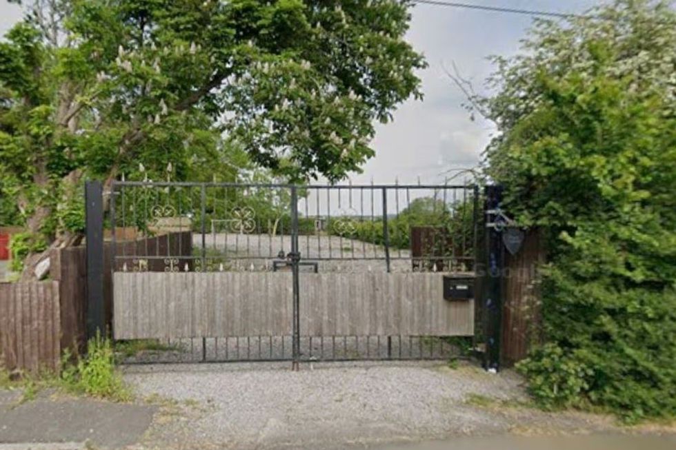 The entrance to Chapel Orchard