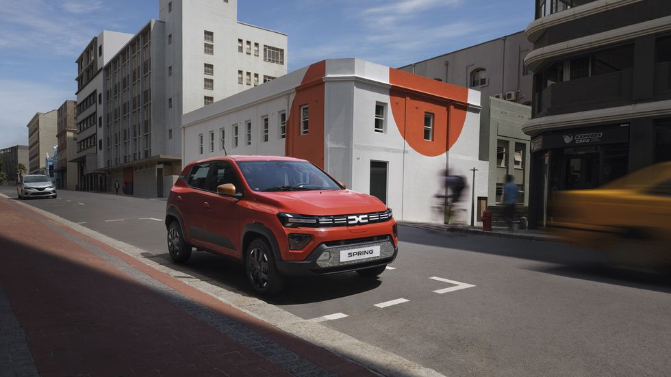The exterior of the Dacia Spring