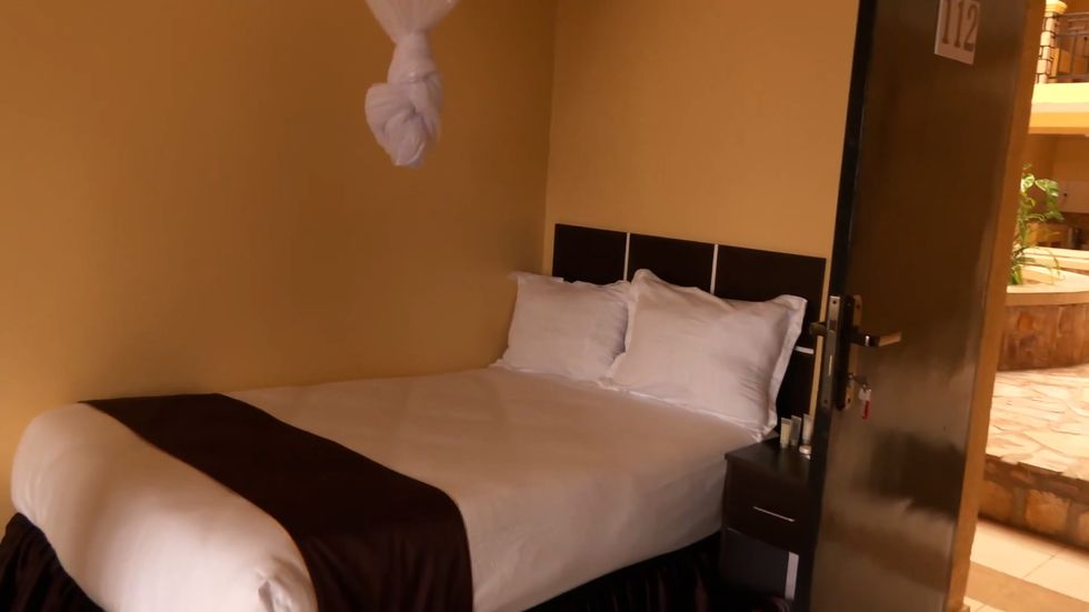 The facility has 50 rooms and can accommodate 100 people, two per room.