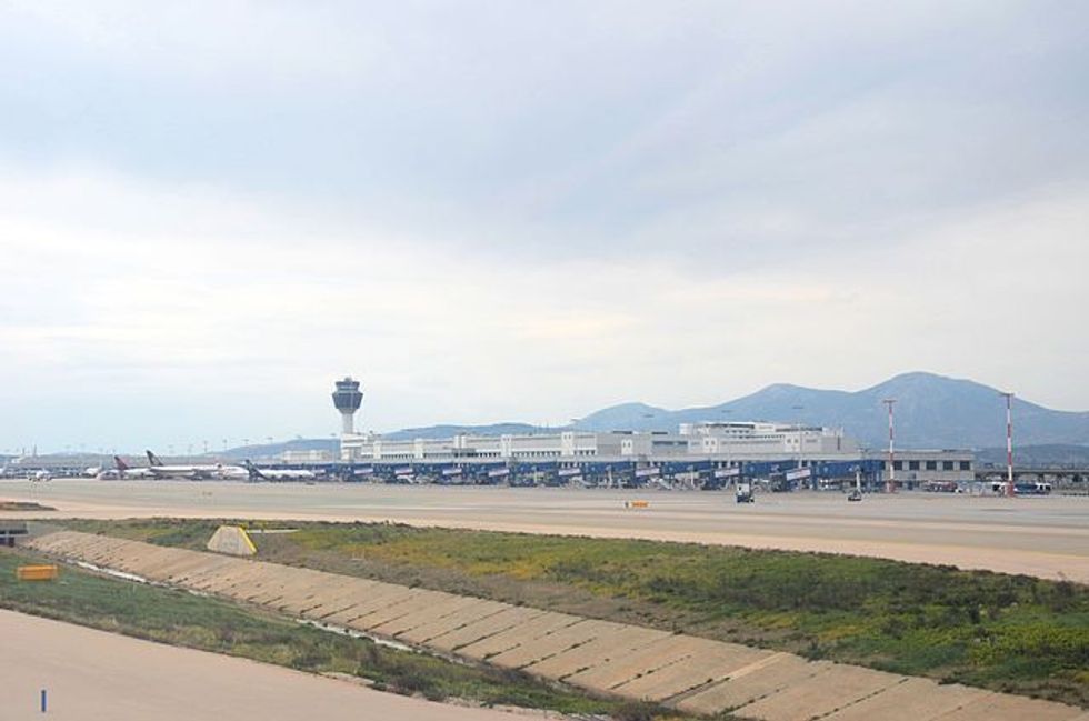 The family were due to travel home from Athens following the helicopter rides