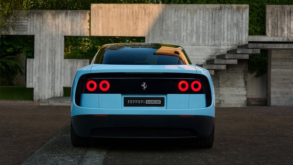 The Ferrari Luce electric car