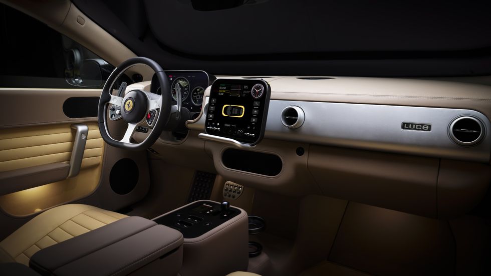 The Ferrari Luce electric car
