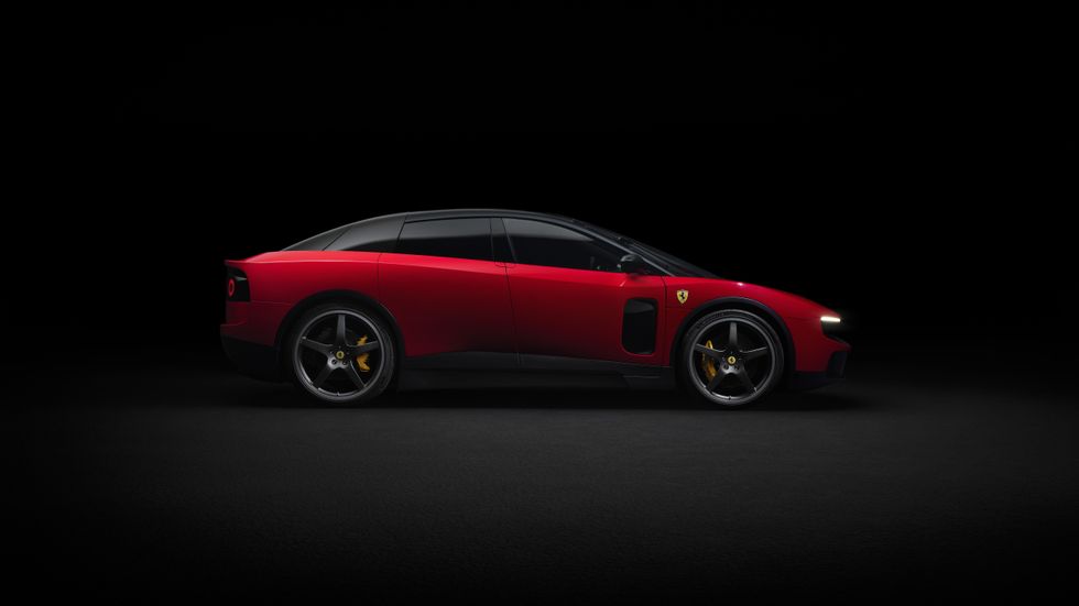 The Ferrari Luce electric car