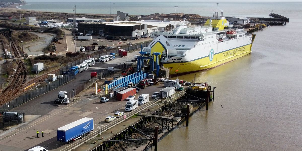 NextImg:One person charged with assisting unlawful entry after migrants found in back of lorry rushed to hospital