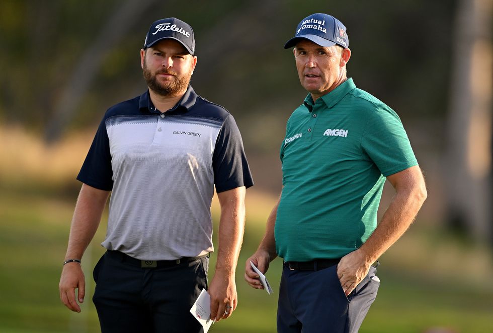 The field featured 132 players including Padraig Harrington