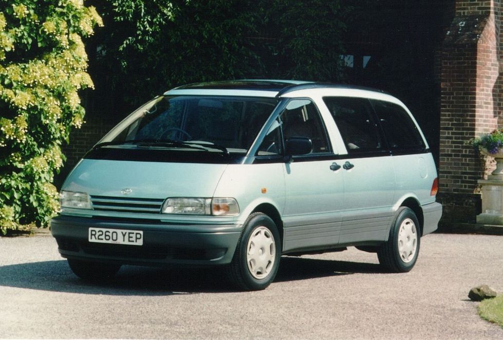 The first-generation Toyota Previa (1990-2000)