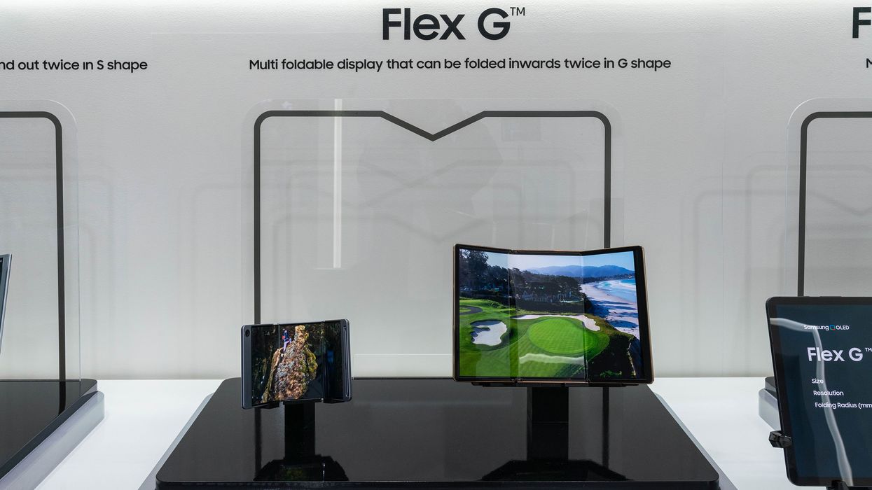 The first Samsung Galaxy triple folding phone