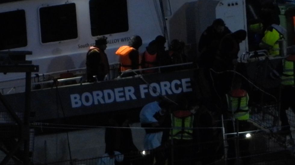 The first small boats in more than a fortnight have crossed the English Channel, after 106 migrants arrived in Dover on Tuesday.