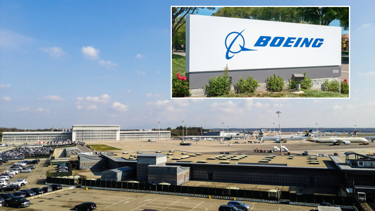 The flight was leaving the Italian airport when the incident happened