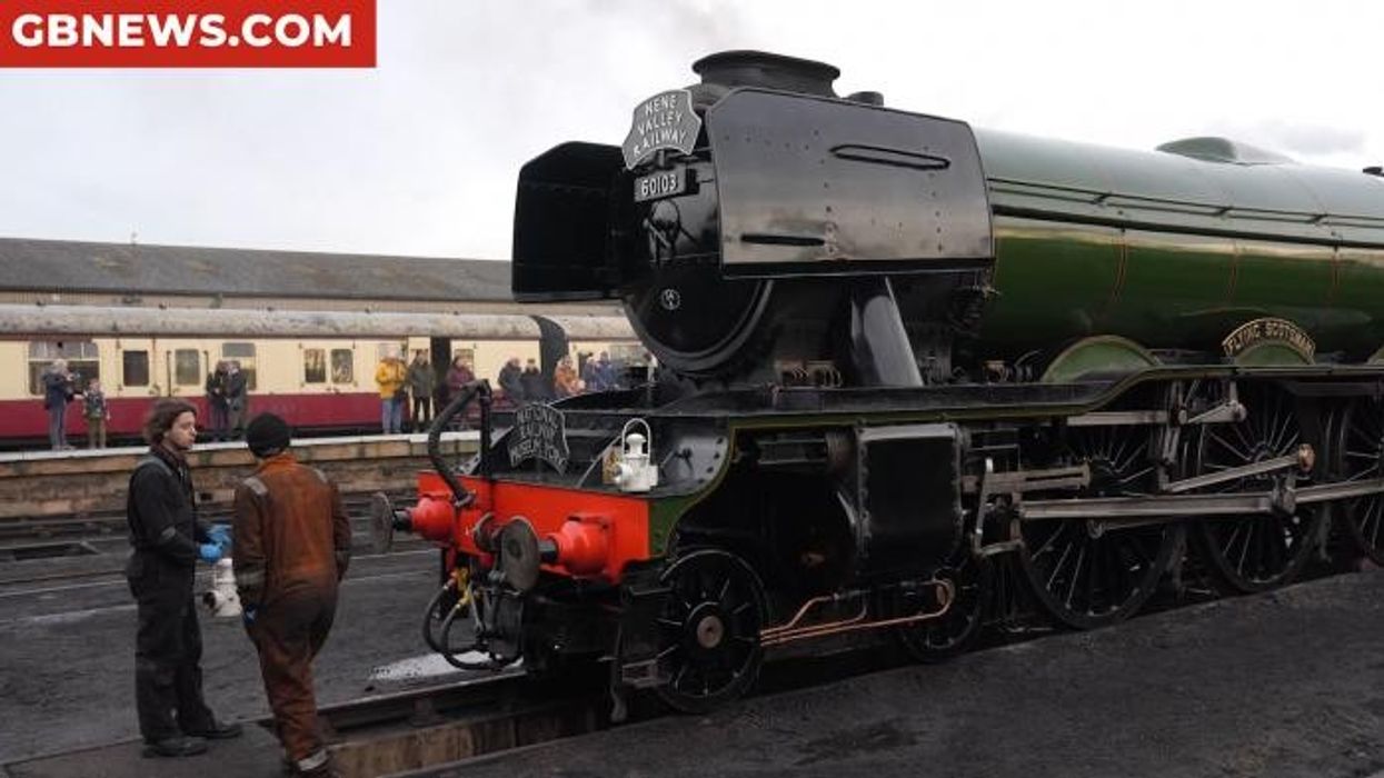 Flying Scotsman unveiled for major train event as iconic locomotive to take centre stage in 'powerful tribute to Britain's steam legacy'