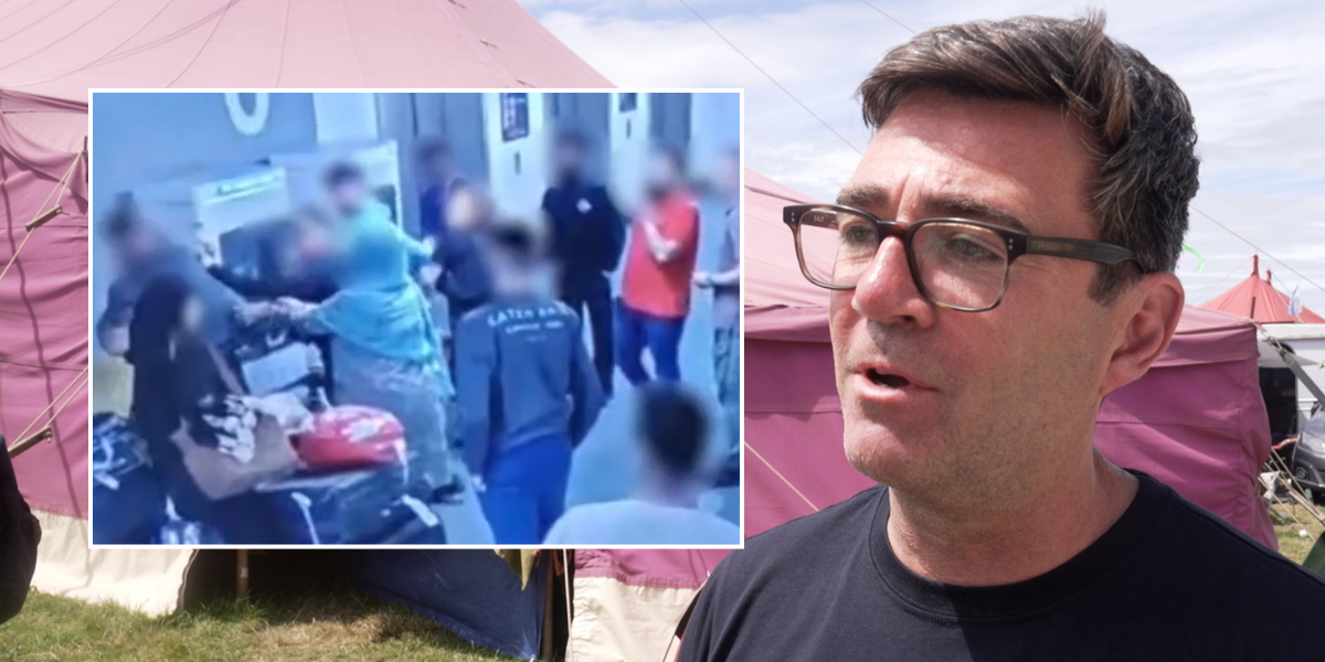 NextImg:Manchester Airport family launch official complaint against Andy Burnham over police video