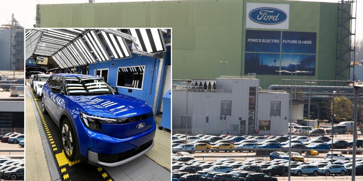 NextImg:Ford to axe 1,000 jobs at electric car factory as demand for EVs remains 'well below forecasts'