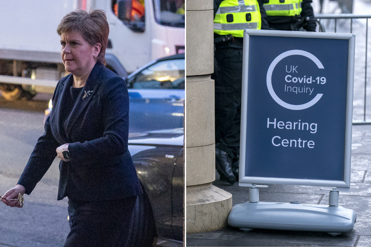 The former first minister has appeared at the Inquiry