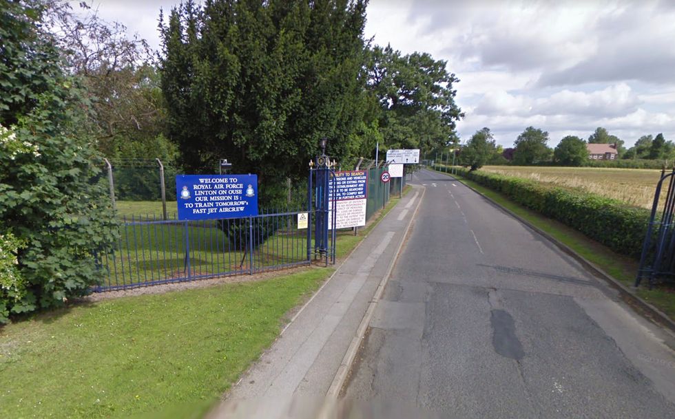 The former RAF base in Linton-on-Ouse