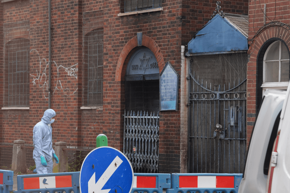 The former synagogue in Nelson Street, Whitechapel