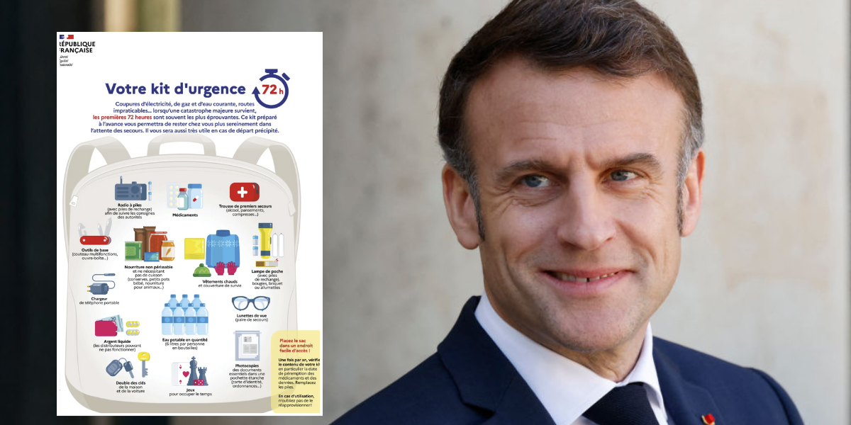 NextImg:France to issue 'survival manual' to every household to prepare citizens for 'imminent threats'