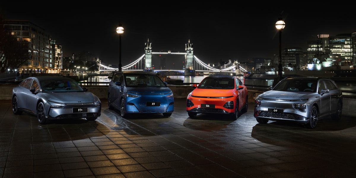 NextImg:Major Chinese brand Xpeng launches in the UK with £39k electric vehicle and flying car to rival Tesla