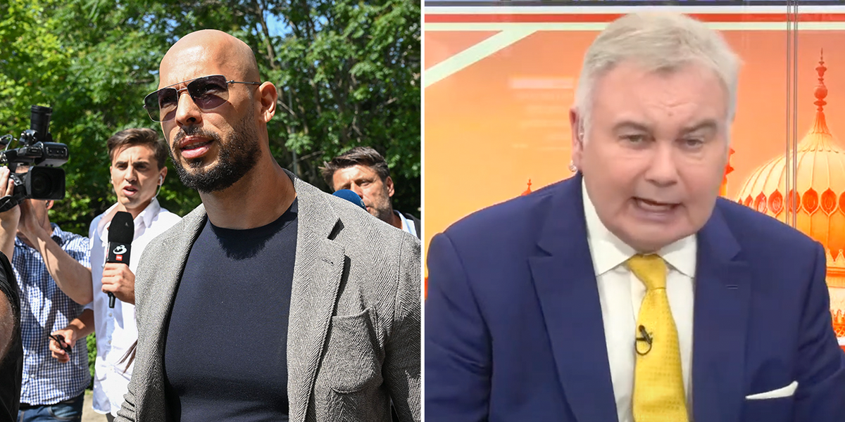 NextImg:Eamonn Homes hits out at Andrew Tate: 'These men are missing a lot'